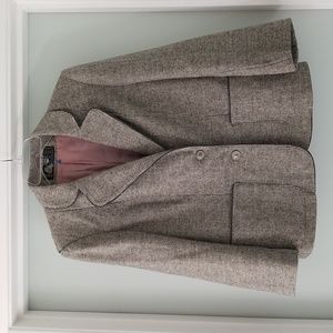 Vintage Sam Michele Originals Tweed Blazer Petite Size 9 Fully Lined